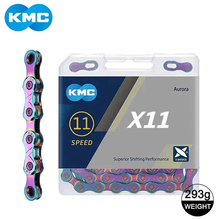 Liens de verrouillage KMC pour vélos de montagne JORoad X10 X11 X12 10 11 12 vitesses couleurs blanches jaunes rouges occasions spéciales montagne compétition cadeau