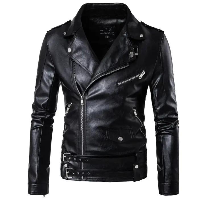Veste en cuir véritable pour homme, style décontracté, col rabattu, matière cuir, polyester, pour les saisons d'automne et d'hiver, adapté aux sorties quotidiennes et aux occasions spéciales