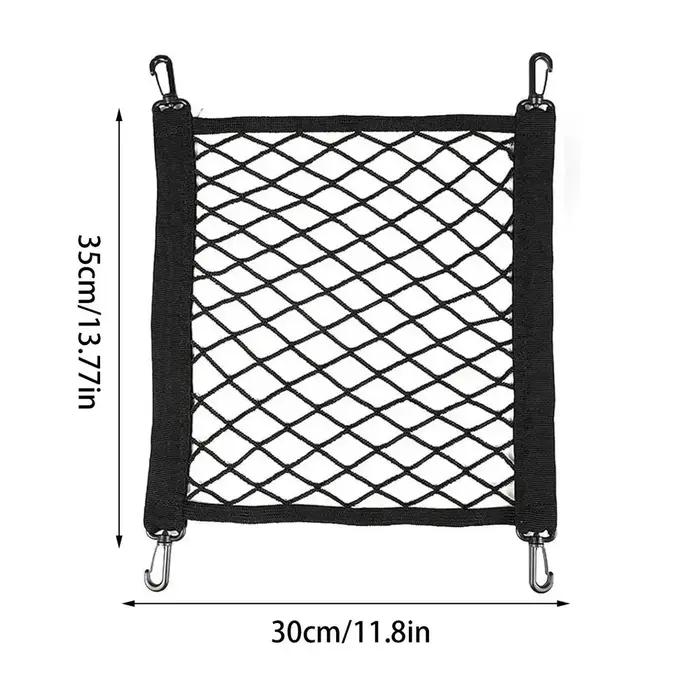 Filet de chargement élastique extensible pour casque, bagages, moto, vélo, paddleboard, quad, canoë,