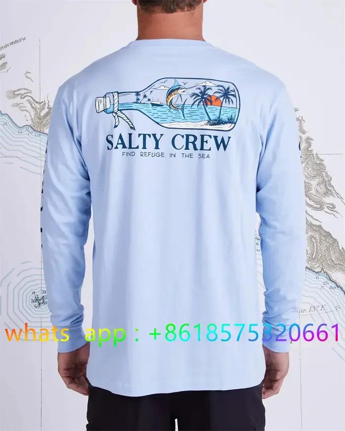 T-shirt de pêche à manches longues pour hommes, chemise de pêche respirante, protection solaire, équ