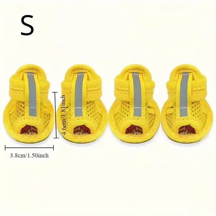 Sandales pour chiens respirantes et antidérapantes