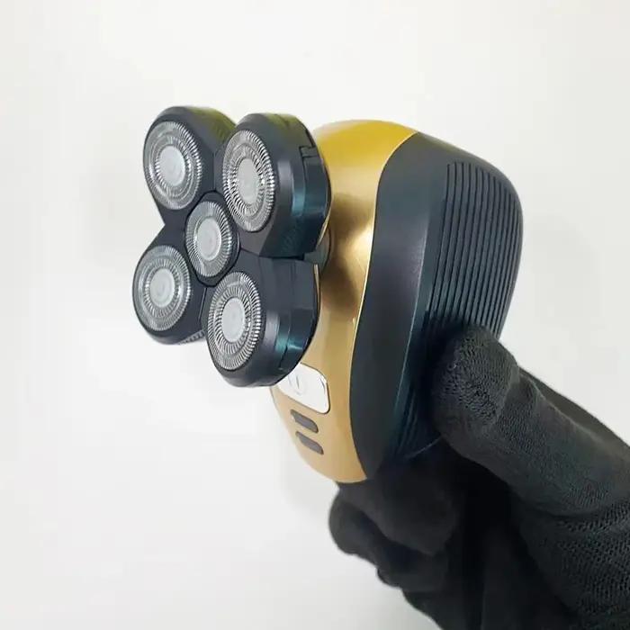 Nouveau modèle rasoir rotatif tondeuse à barbe tondeuse à cheveux visage 5 tête rasoir électrique ra