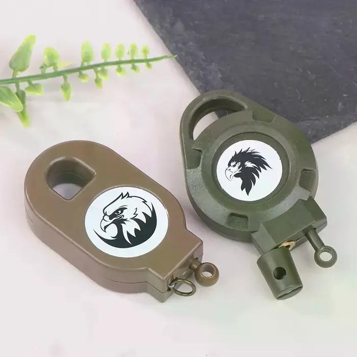 Porte-clés multi-fonctions pour piégeage rapide poulets canards - Clip réglable plastique durable