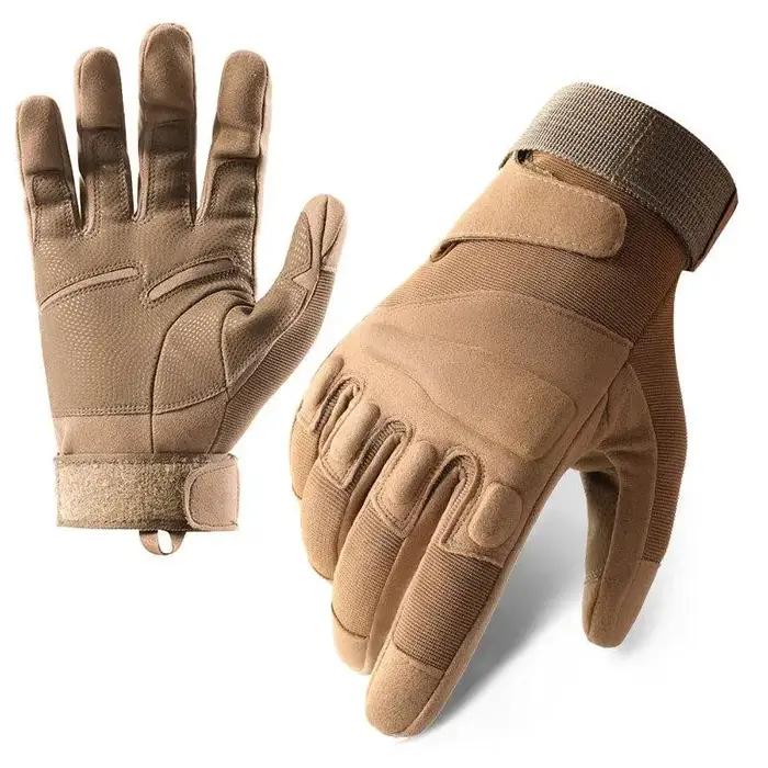 Gants tactiques Z906 pleine main noir - Protection sportive pour entraînement militaire et cyclisme