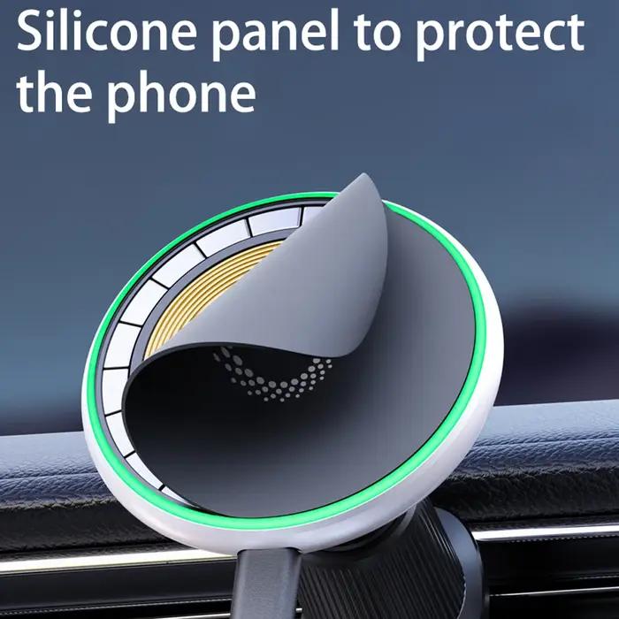 Support magnétique pour téléphone de voiture, chargement sans fil 15W, Base MagSafe, pour Volvo XC40