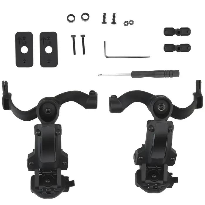 Adaptateur de montage sur Rail de casque tactique à Angle libre, pour casque Earmor sur m-lok ops-co