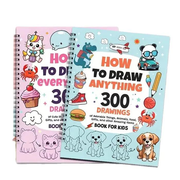 300 dessins simples pas à pas mignons comment dessiner tout pour les amateurs de peinture