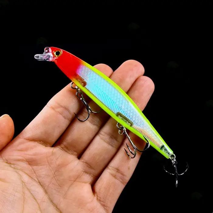 Leurre méné Élde haute qualité, appât Élde type jerkbait avec suspension pour plongée peu profonde,