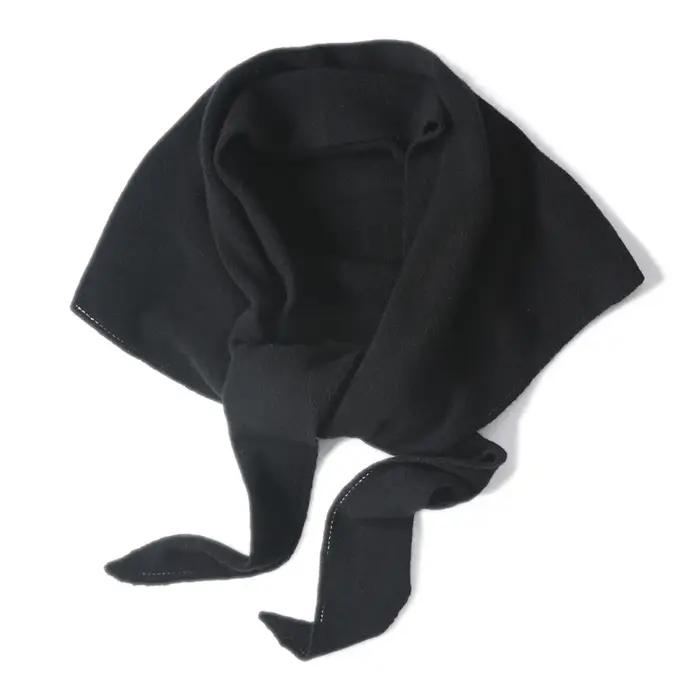 100% laine tricoté grand Triangle châles écharpe femmes automne hiver doux chaud doux élégant Cape P