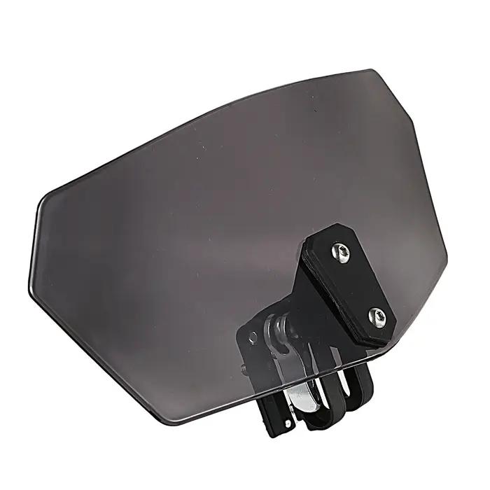 1X pare-brise de fumée de moto universel déflecteur de vent