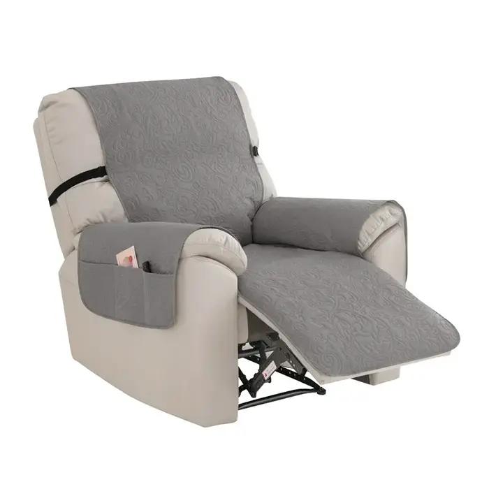 Housse de canapé inclinable 1 pièce pour animaux de compagnie et enfants, housse de chaise inclinabl