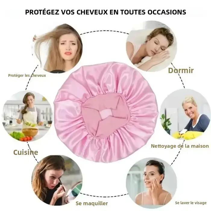 Ensemble de rouleaux de cheveux Night Cap avec bigoudis paresseux bandeau et fers à friser sans chaleur pour femmes occasions spéciales