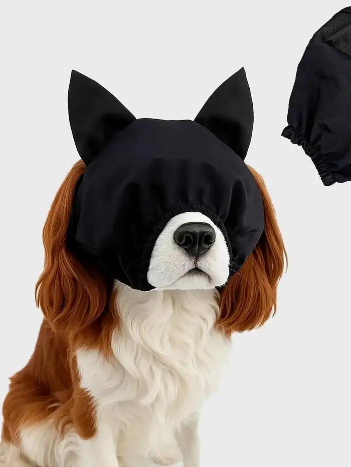 Masque oculaire apaisant pour chien, protège-tête pour animaux de compagnie, prévient les chocs, réduit le bruit, isolation acoustique