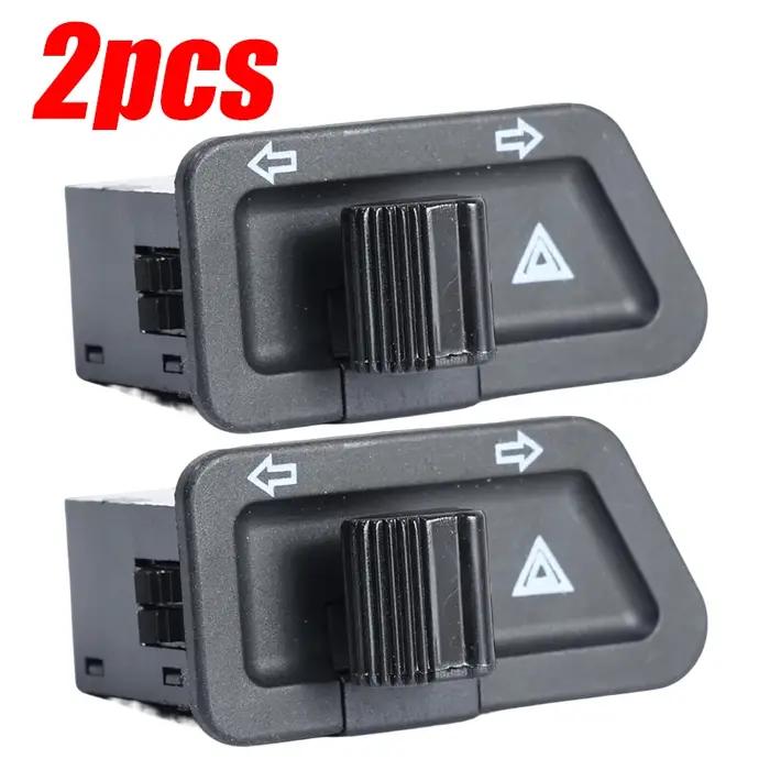 Bouton de commutation de clignotant pour motos et véhicules électriques double flash interrupteur de feux de détresse pour femmes et hommes occasions spéciales
