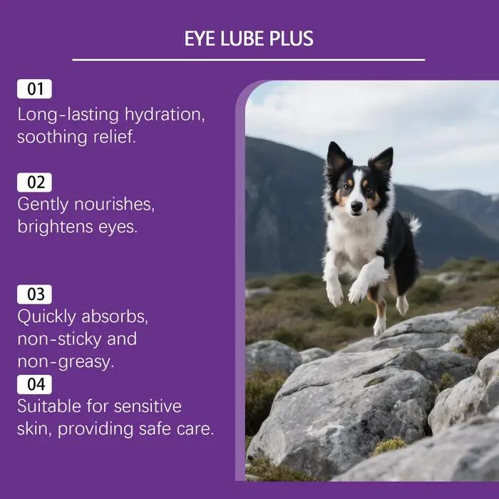 Crème nettoyante pour les yeux des animaux de compagnie