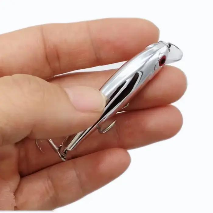 1 pièces 5.5 cm/6.5g Mini Laser dur vairon coulant appât Wobbler Jerkbait manivelle leurres de pêche crochet basse Pesca frais eau salée matériel