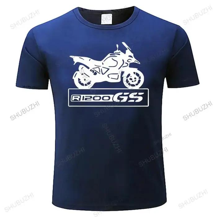 Allemand Motorrad R1200Gs aventure moto T-Shirt R 1200 Gs hommes vêtements de créateur col rond Styl