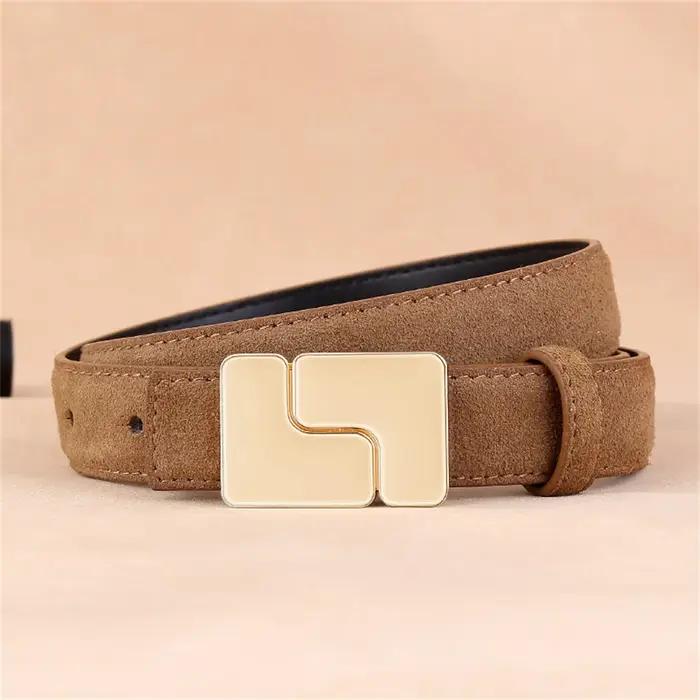 Ceintures en cuir véritable de Style coréen pour femmes