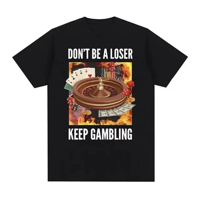 T-shirt Don't Be A CRAer en pur coton pour hommes