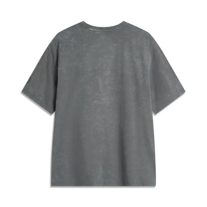 Li-Ning T-shirt de sport Wade pour hommes, 51% coton, 35% polyester, 14% viscose, décontracté, à man