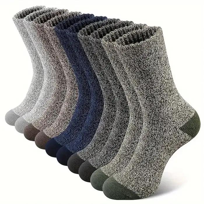Chaussettes chasse en laine mérino 5 paires