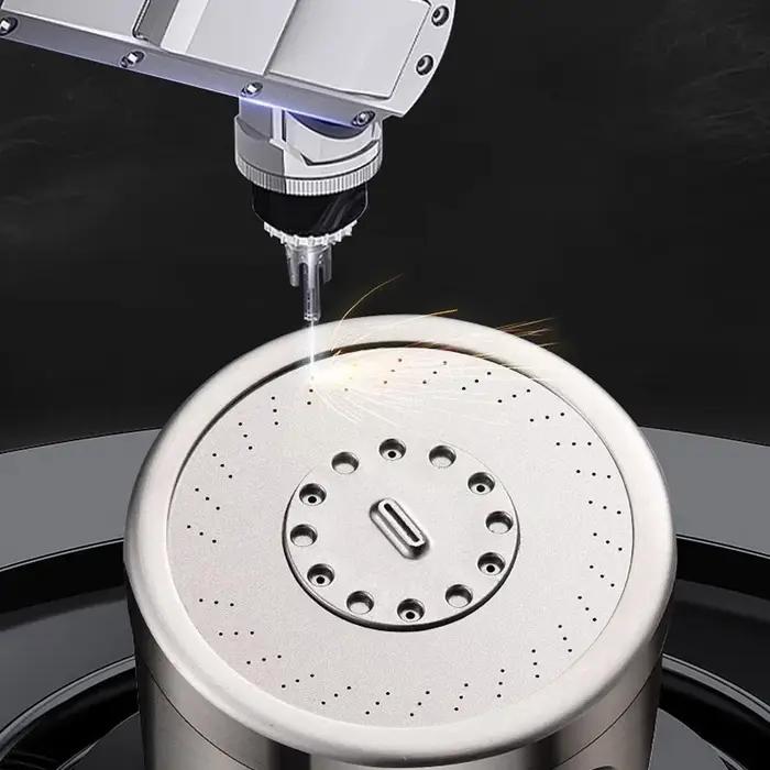 Pomme de Douche Main Filtre Booster Acier Inoxydable 304 Grand Volume Eau Universelle Salle de Bain Douchette