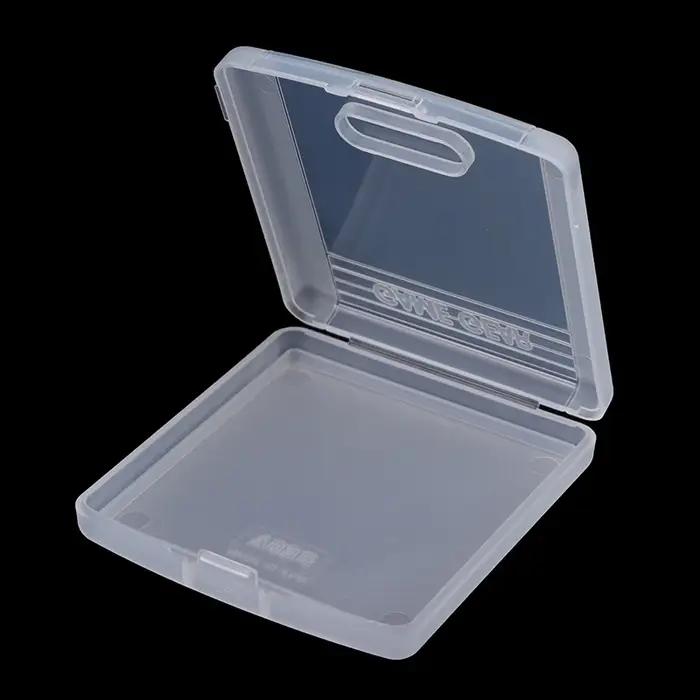 Boîte de rangement et de présentation pour cartouche de jeu Game Gear, transparente, de remplacement, pour GameGear, étui de protection.