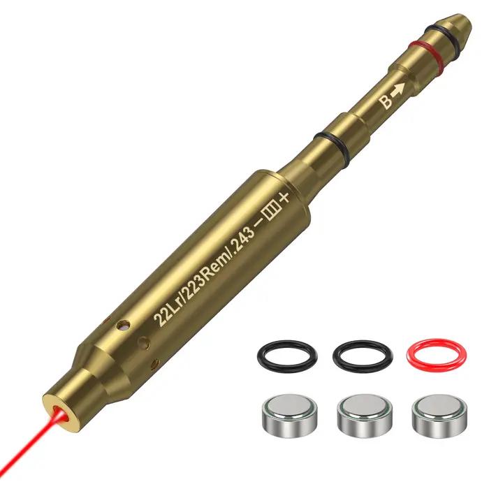 Calibrateur de pistolet et de fusil 22Lr.223Rm.243, outil d'étalonnage Laser rouge-accessoires de ch
