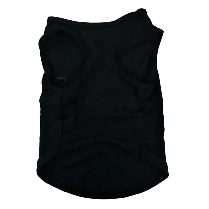 Polices costume Cosplay chien vêtements noir élastique gilet chiot T-Shirt manteau accessoires