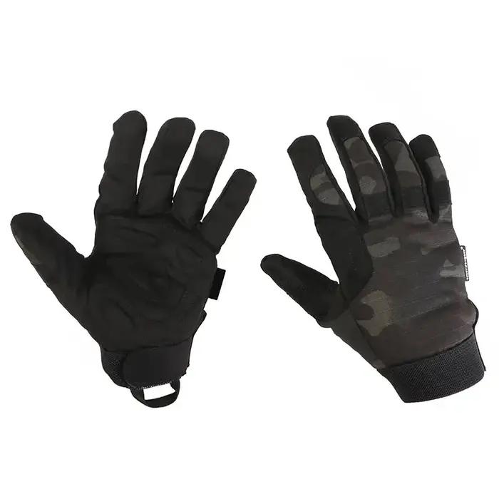 Gants camouflage légers EmersonGear EM8726 chasse airsoft combat tactique protection mains camping