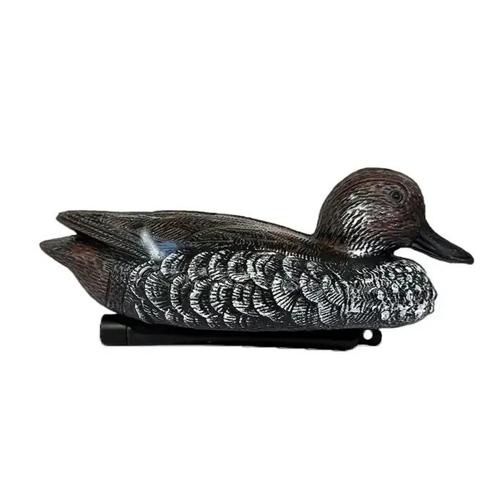 Leurre de chasse flottant 3D en forme de canard factice pour la pêche et la décoration de jardin – S