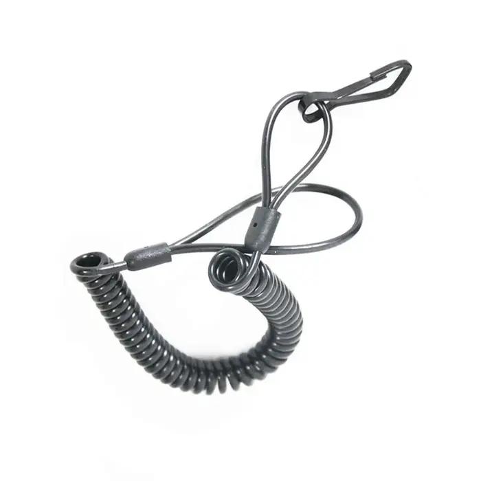 DulRifle Sling for Hunting, Hand Gun, Secure Spring Lanyard, Outdoor Skip Gear