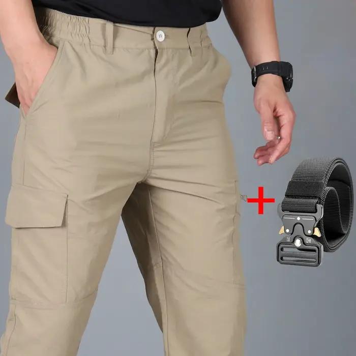 Pantalon cargo tactique imperméable homme nouveau modèle séchage rapide chasse militaire extérieur