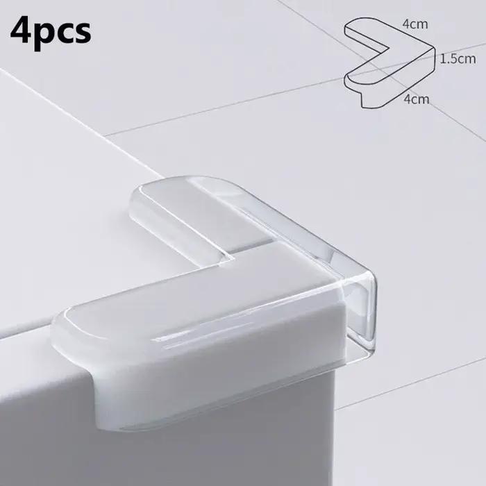 Protecteurs de bord d'angle pour enfant en PVC transparent pour meubles et tables occasions spéciales sécurité maison jouets enfants