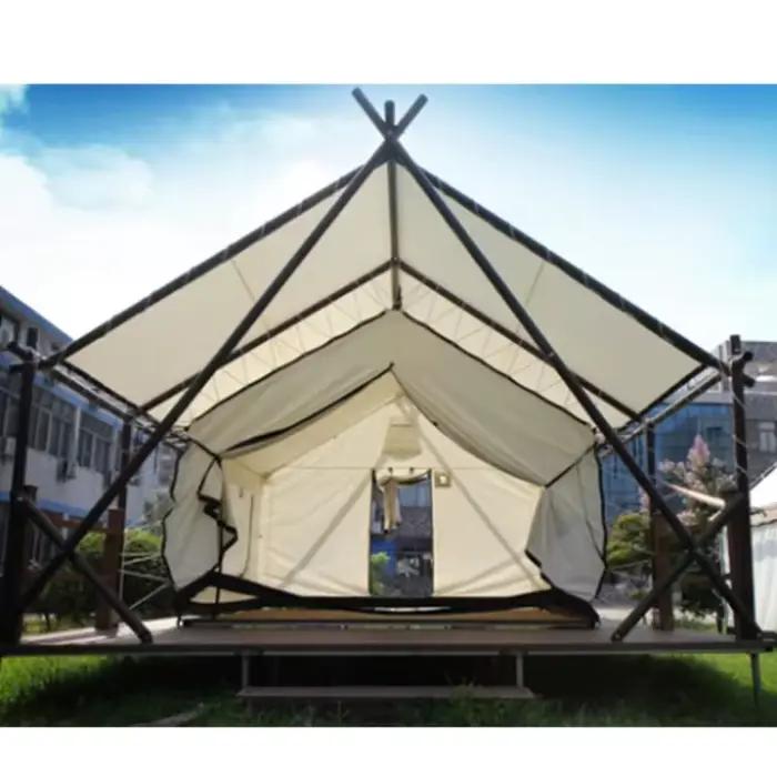 Tentes de safari de luxe pour le glamping, installation rapide, hôtel thème et hébergement éco-responsable, sur mesure