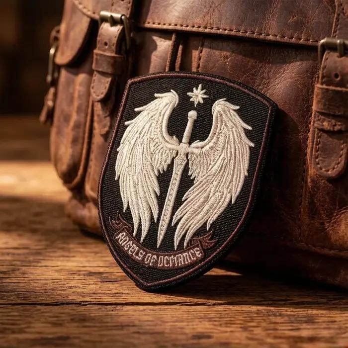 Patch brodé Épée de l'Archange Anges de la Défiance