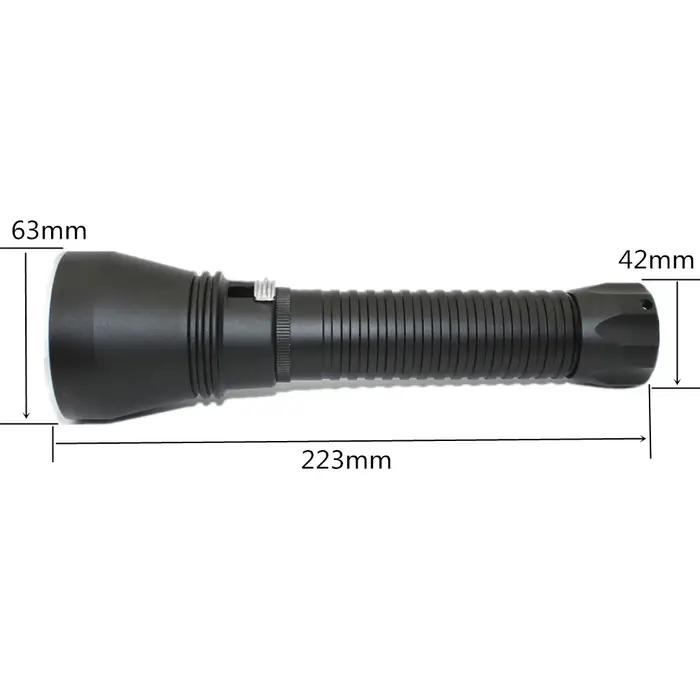 Lampe de poche sous-marine professionnelle à LED, chasse sous-marine, chasse sous-marine, chasse sou