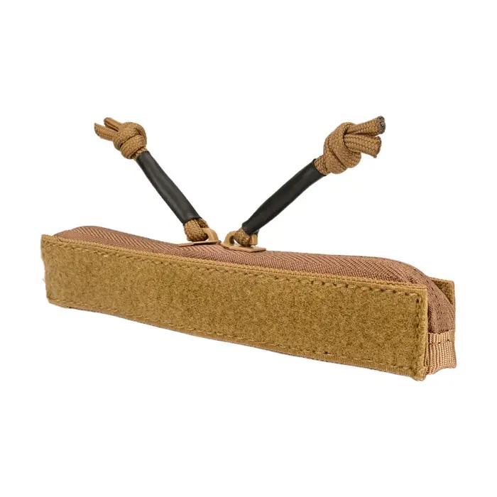 Attache fermeture éclair tactique pour gilet porte-plaques - Crochet et anneau pour équipement de chasse