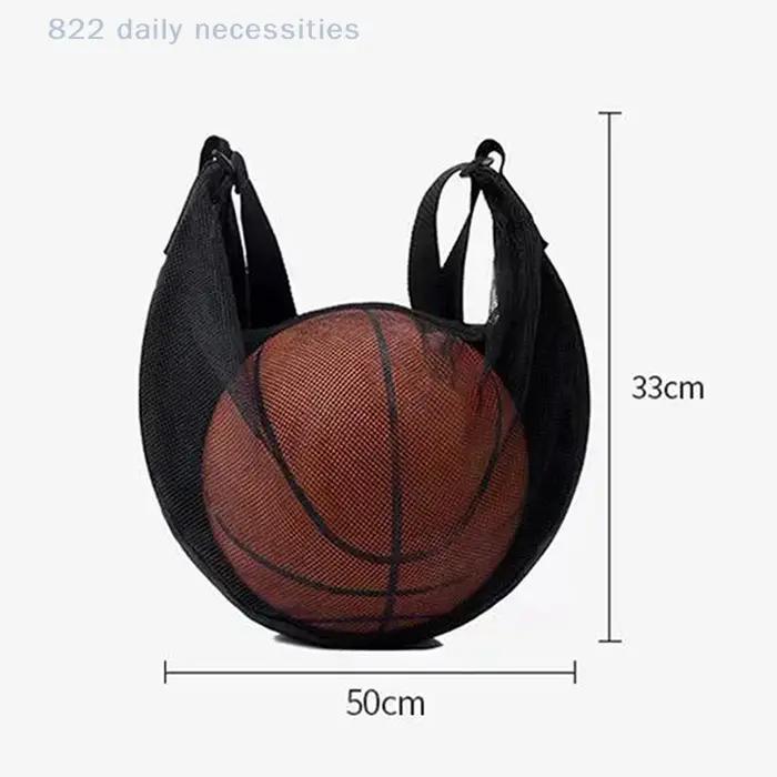 Sac de rangement en maille pour équipement de sport