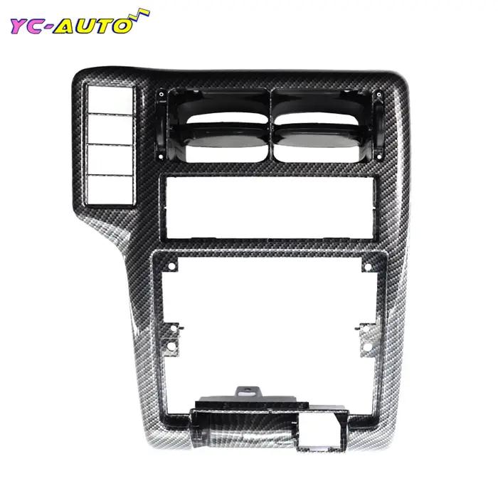 Grille de ventilation de remplacement pour console centrale de voiture, en Fiber de carbone 6N 18580