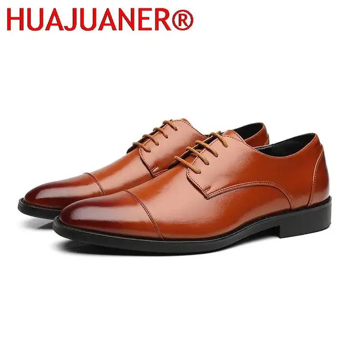 2026 hommes chaussures formelles en cuir