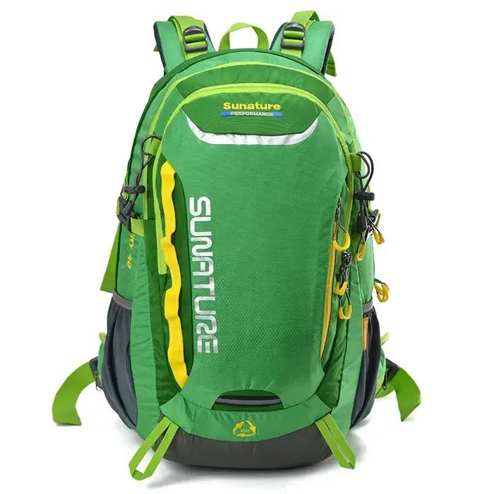 Sac à dos SUNRUNNER 40L pour randonnée, escalade, alpinisme, pêche et vélo occasions spéciales robuste imperméable nylon