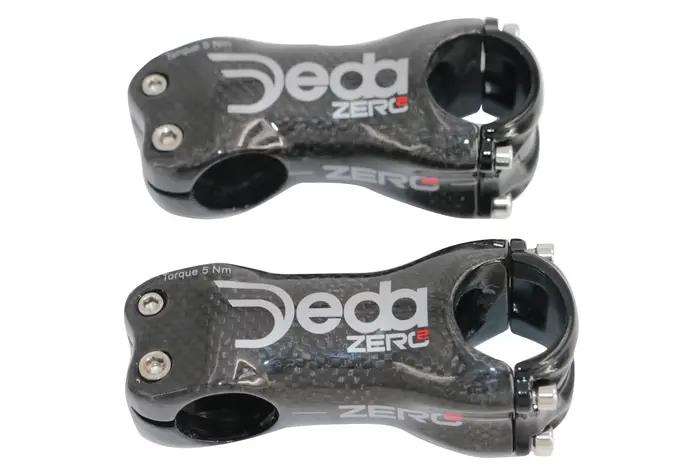 Tout nouveau JEDA argent 6 17 Angle route carbone tige de vélo 31.8*70-130mm 6 17 degrés VTT tige en