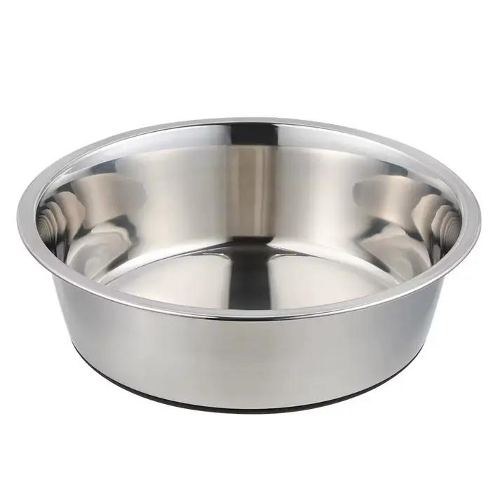 Bol pour chien en acier inoxydable anti-renversement, pour chien de taille moyenne et grande, bol à eau pour chien, bol pour chat de grande taille, accessoires pour animaux de compagnie