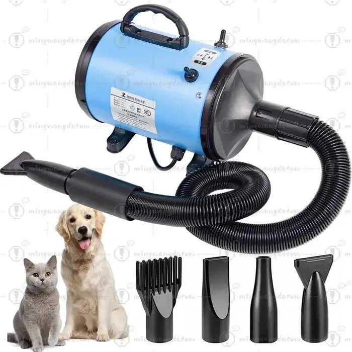 Sèche-cheveux pour animaux de compagnie haute puissance et faible bruit pour grands chiens