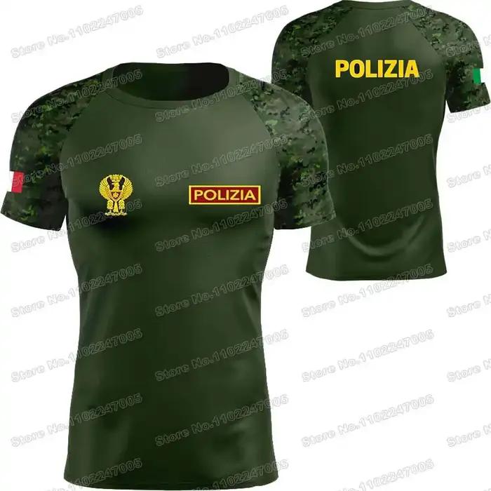 T-shirt de la Police italienne nouveau 2025