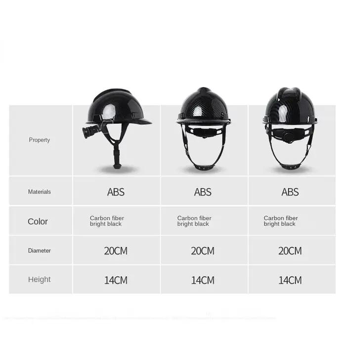 Casque de sécurité ABS robuste pour travailleurs de la construction et steeplejacks protection en plein air sécurité sur le lieu de travail occaseions spéciales