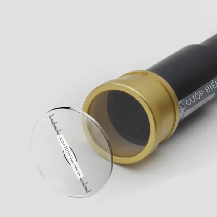 Monoculaire jouet pirate rétro zoomable portable pour déguisement et initiation observation
