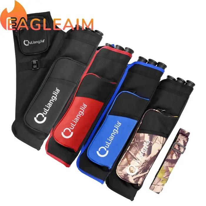 Support de flèche de tir à l'arc avec poches de rangement et sangle réglable
