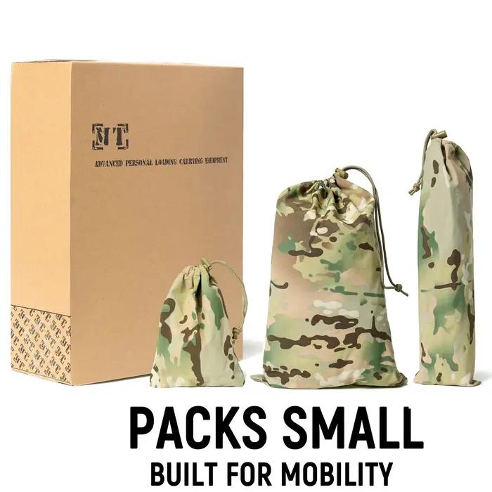 Tente militaire Hideaway Bivy légère et étanche, compacte, unipolaire, pour randonnée et randonnée